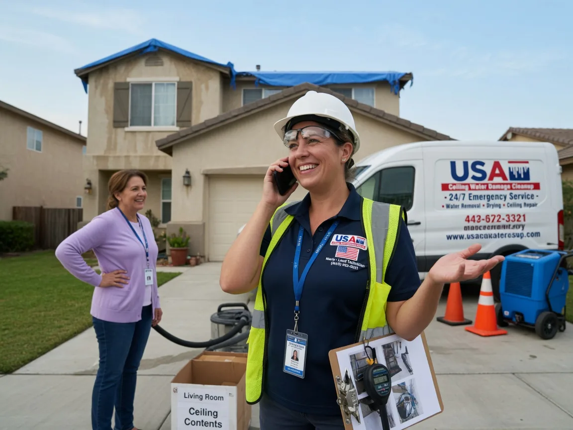 Ceiling Water Damage Restoration Batson, TX FAQs